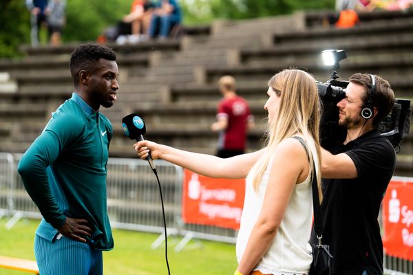 Lucas Ansah-Peprah (Hamburger SV) am 03.06.2022 waehrend der Sparkassen Gala in Regensburg